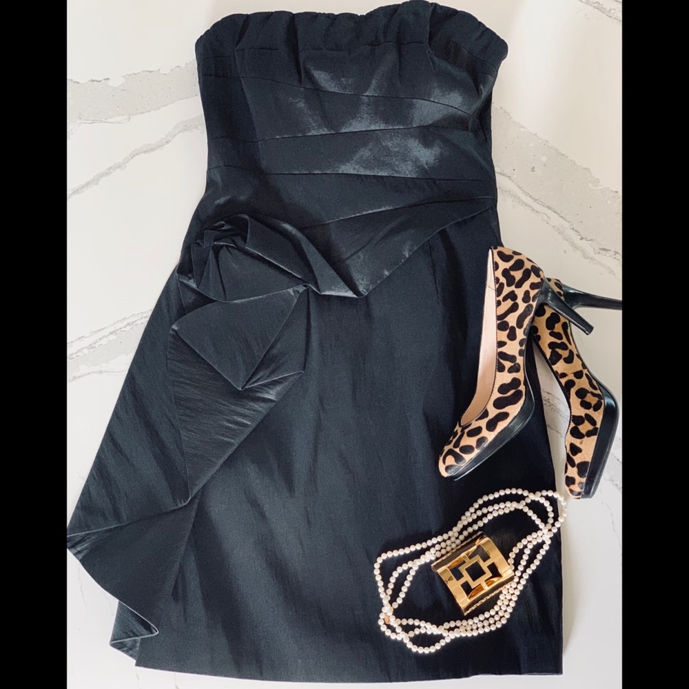 Badgley Mischka Collection Strapless Dress Size 8